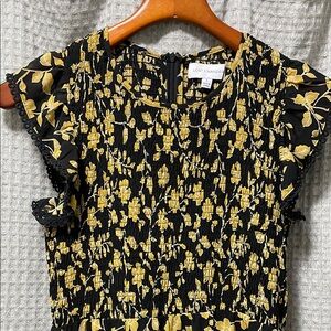 smocked midi dress beautiful and lined